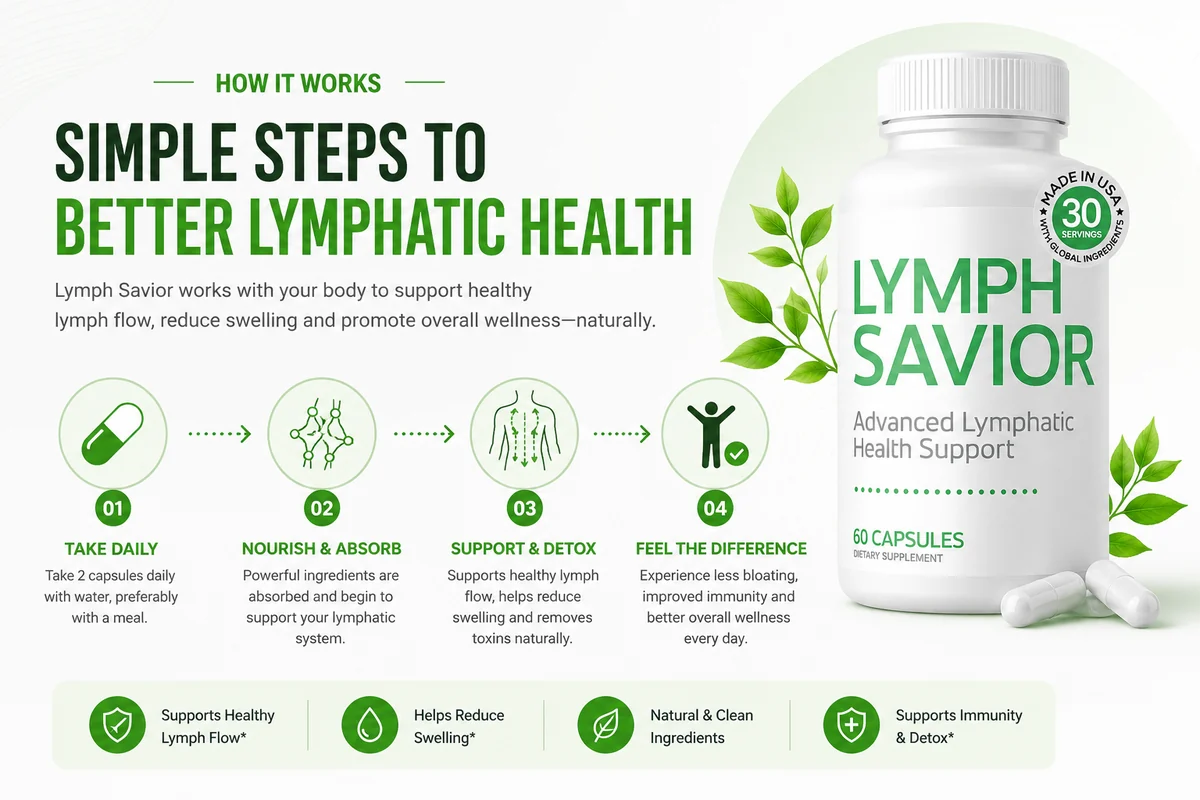 Lymph Savior Benefits: What Lymphatic Health Support Really Looks Like